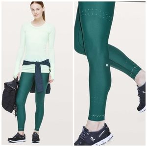 New Lululemon - Zoned In Tight 27" Green Jasper